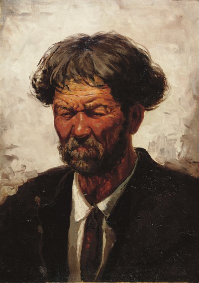 Férfi portréja, alkotó: Ilya Efimovich Repin