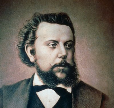 Modeszt Muszorgszkij orosz zeneszerző portréja (Toropets alkotó: Ilya Efimovich Repin