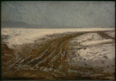Út (út hóban) alkotó: Ilya Efimovich Repin