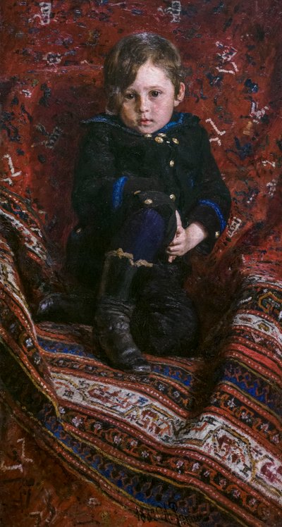 Jurij Repin gyermek alkotó: Ilya Efimovich Repin