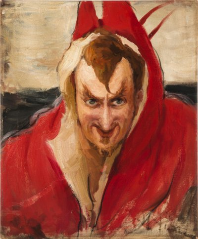 Grigorij Grigorjevics Ge 1867-1942, mint Mefisztó. alkotó: Ilya Efimovich Repin