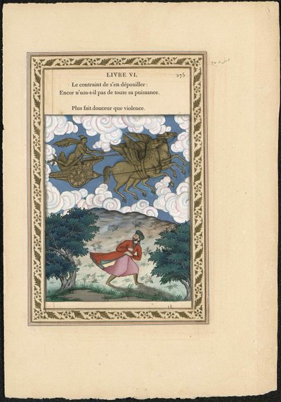 Phebus et Boree Phoebus és Boreas, 1837-1839. alkotó: Imam Bakhsh Lahori