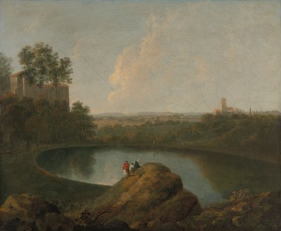 A Nemi-tó feje alkotó: Imitator of Richard Wilson RA