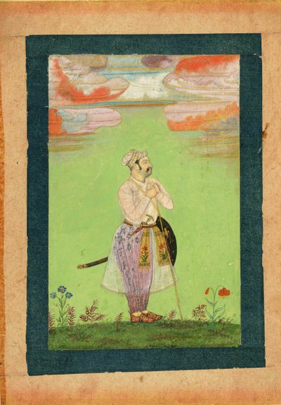 Mogul tiszt, c. 1650 alkotó: Indian Art