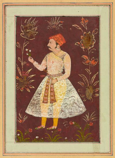 Egy rádzsputi nemes, 1630-1640 körül alkotó: Indian School