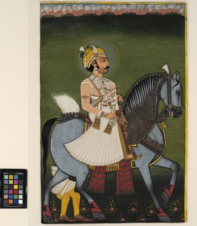 Jhilai thakur lóháton alkotó: Indian School