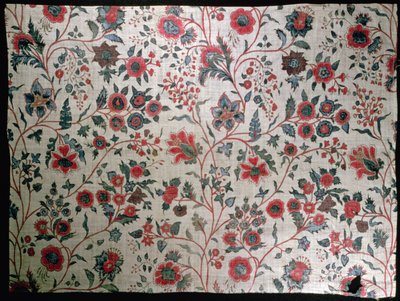 Dísztextil, 1725-50 alkotó: Indian School