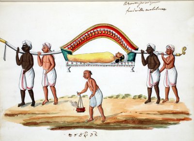 Temetési körmenet (wc papíron) alkotó: Indian School