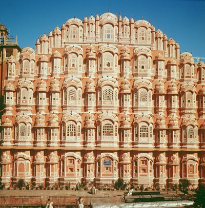 Hawa Mahal (a Szelek Palotája) 1799-ben épült (lásd még: 121219 és 208426) alkotó: Indian School
