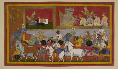 Indrajit mágiával készül a Rāma elleni harcra alkotó: Indian School