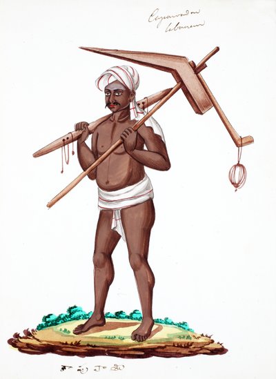 Munkás (wc papíron) alkotó: Indian School