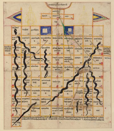 Gyan Baazi festménye, Rajasthan alkotó: Indian School