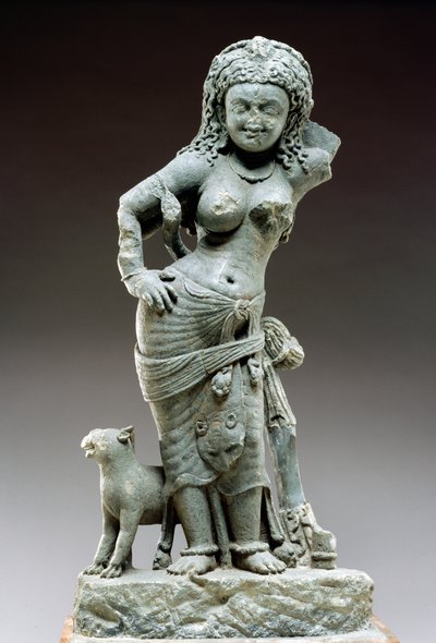 Parvati, Samlaji kultúra, i.sz. 500 (pala) alkotó: Indian School