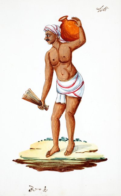 Vizet szállító seprőgép (wc papíron) alkotó: Indian School