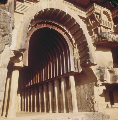 Kilátás a 12-es barlangra alkotó: Indian School
