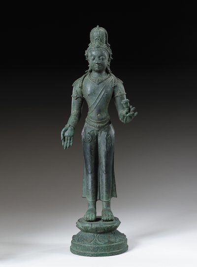 Avalokiteshvara figurája (bronz) alkotó: Indonesian
