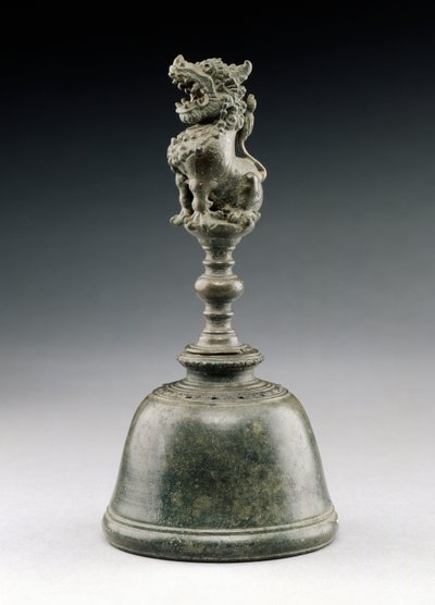Harang oroszlánnal (bronz) alkotó: Indonesian School