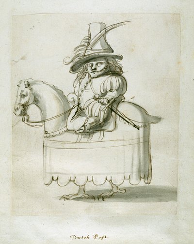 holland oldal (toll és tinta papíron) alkotó: Inigo Jones