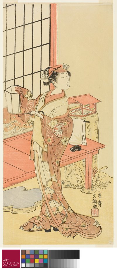 Tee c and r Segawa Kiku no Onna Say, esetleg egy s P Hayashi s Ayaori tag, Te Pay Most lendületben Genji Suehiro alkotó: Ippitsusai Bunchō