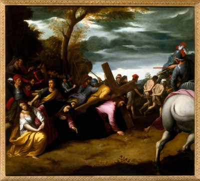 A kereszt hordozása alkotó: Ippolito Scarsella