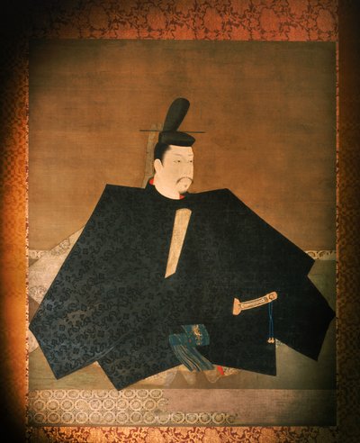 Minamoto Yoritomo sógun portréja egy buddhista templomban, 2005 (fotó) alkotó: Ira Block