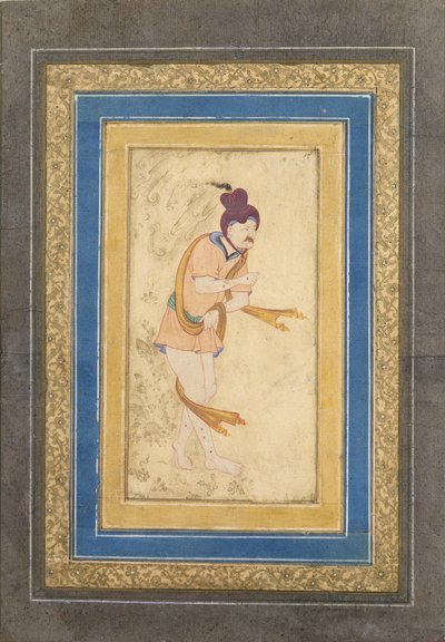 Dervis, 17. század eleje. alkotó: Iranian Master