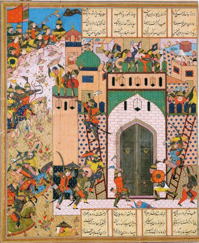 Shah Anushirvan elfoglalja Saqila erődjét alkotó: Iranian Master