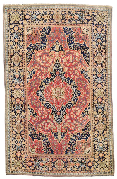 Kashan „Mohtasham” szőnyeg, 1890 körül (gyapjú) alkotó: Iranian School