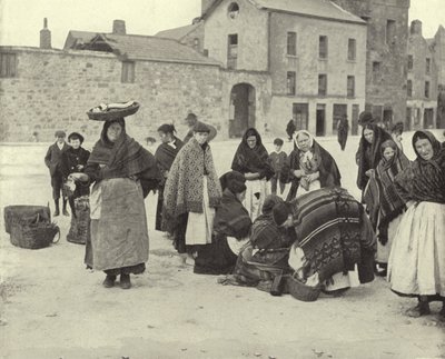 Fishmarket, Galway (f/w fotó) alkotó: Irish Photographer