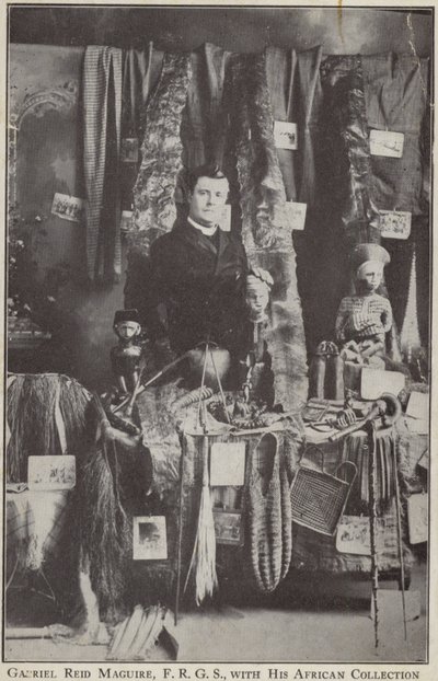 Gabriel Reid Maguire ír felfedező afrikai gyűjteményével alkotó: Irish Photographer