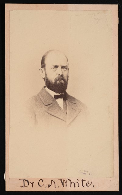 Charles Abiathar White portréja 1826-1910, 1868. alkotó: Isaac Augustus Wetherby