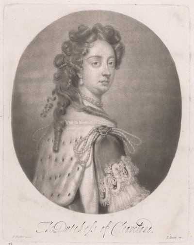 Barbara, Cleveland hercegnője († 1709) alkotó: Isaac Beckett