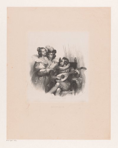 Zenekészítő cég Zene (cím a tárgyon) alkotó: Isaac Cornelis Elink Sterk