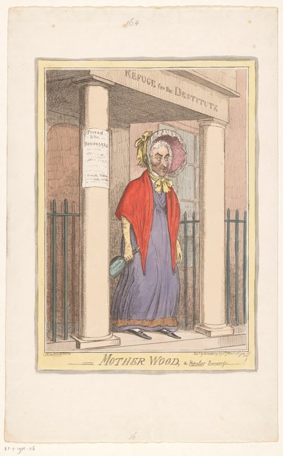Spotprent, Sir Matthew Wood, 1820 Faanya, a népszerű beszerző-! (cím a tárgyon) alkotó: Isaac Cruikshank