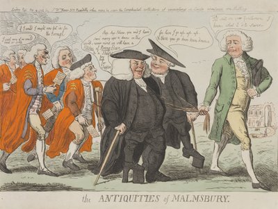 Die Altertümer von Malmsbury alkotó: Isaac Cruikshank
