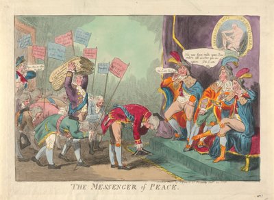 Der Friedensbote alkotó: Isaac Cruikshank