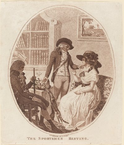 A sportolók pihennek alkotó: Isaac Cruikshank