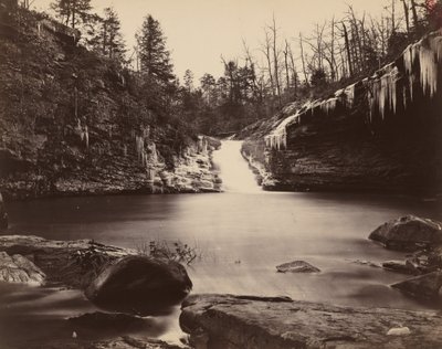 Lula-tó, Upper Falls, Lookout Mountain, Georgia alkotó: Isaac H. Bonsall
