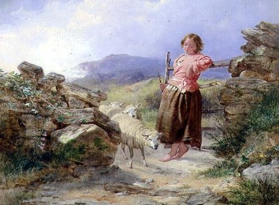 A kis pásztorlány alkotó: Isaac Henzell