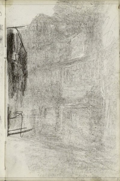 Építészeti tanulmány alkotó: Isaac Israels