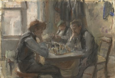 A sakkozók alkotó: Isaac Israels