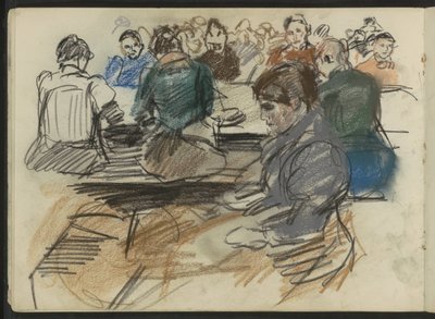 Kávészedők a munkahelyen alkotó: Isaac Israels