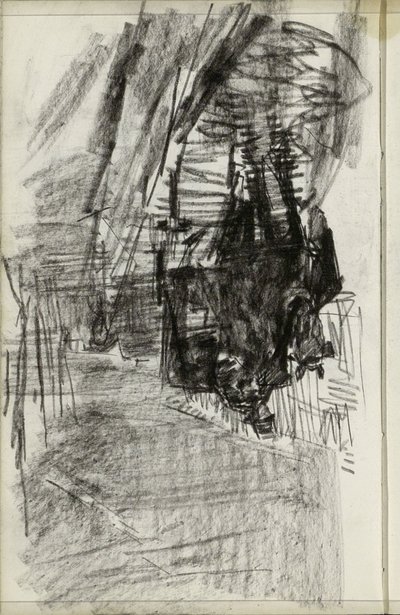 Kocsi az utcán alkotó: Isaac Israels