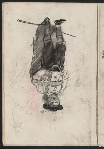 Álló férfi bajor jelmezben alkotó: Isaac Israels