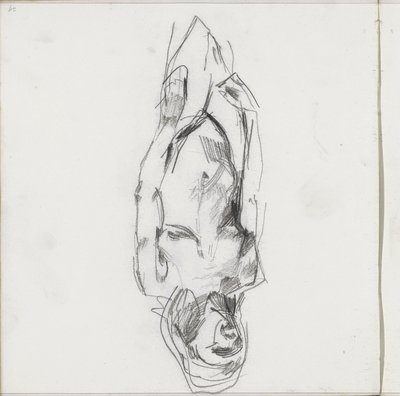 Álló női akt alkotó: Isaac Israels