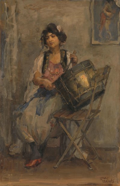 A dobos hölgy alkotó: Isaac Israels