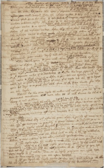 A zöld Lyon vadászata, recto, 1700 körül alkotó: Isaac Newton