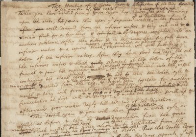 A zöld Lyon vadászata, recto, részlet, 1700 körül alkotó: Isaac Newton