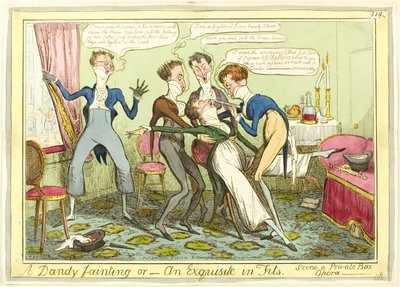 A Dandy Fainting alkotó: Isaac Robert Cruikshank
