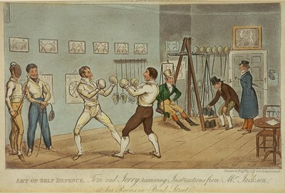 Az önvédelem művészete (színes litó) alkotó: Isaac Robert and George Cruikshank